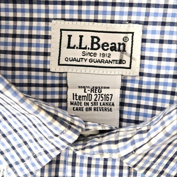 LL BEAN Button‎ Down dress shirt - Picture 2 of 5